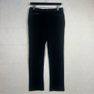 RLX Ralph Lauren Size 2 Black Performance Golf Pants Slim Straight Fit Stretch